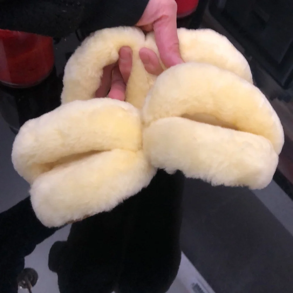 UGG WINTER SLIPPERS SANDALS WOMENS SIZE 8 - Picture 9 of 15